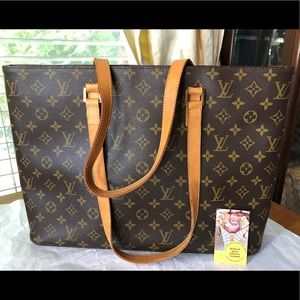 Au Loco Tote Louis Vuitton Monogram Shoulder Bag.